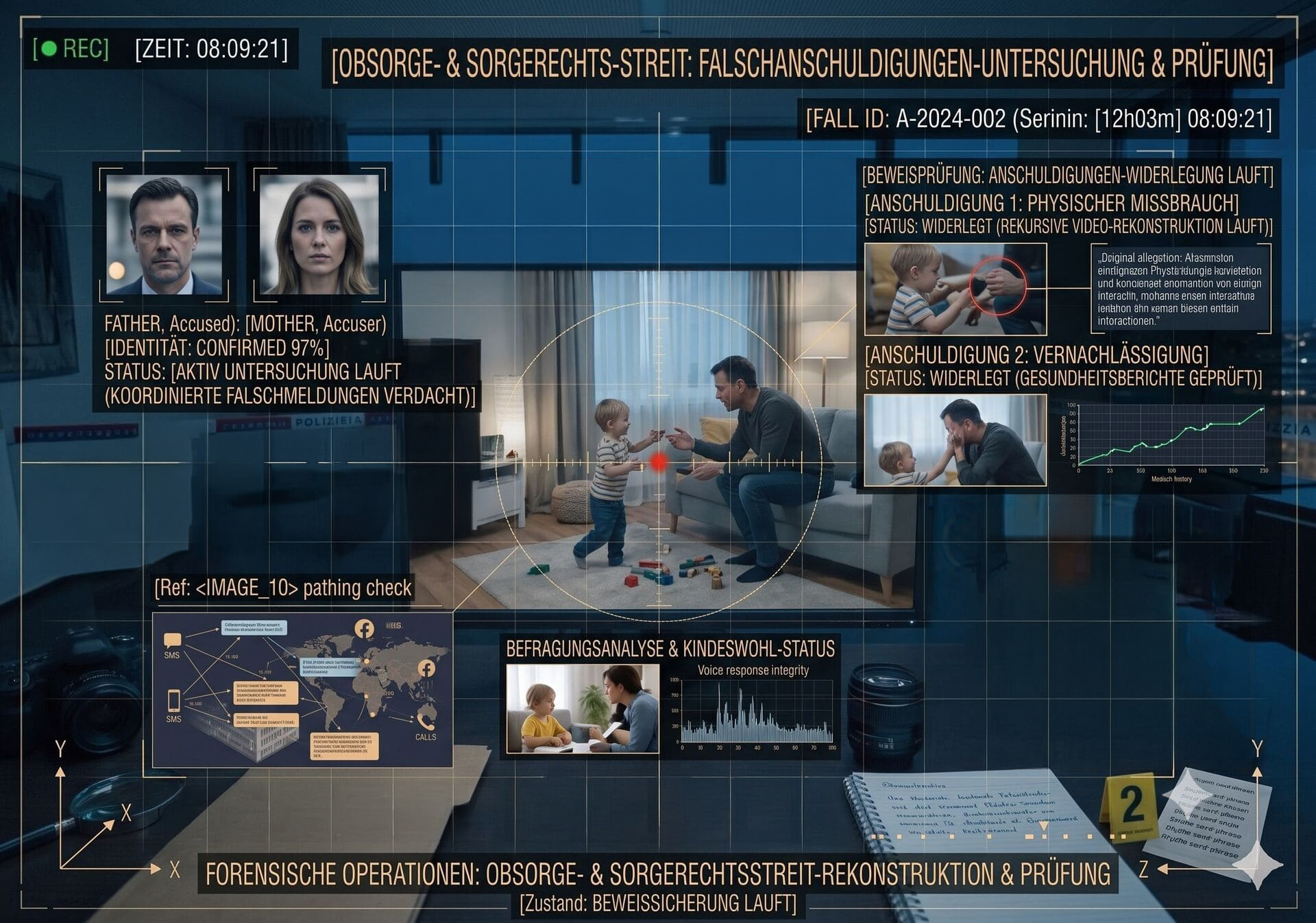 Analyse verschleierter Vermögensstrukturen